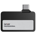 Lexar Professional Go Portable SSD - 2 TB - Black-Cable-free plug-and-play Type-C connector frees you from tangled, cumbersome cables