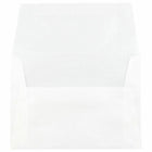 JAM Paper - Enveloppes d'invitation A6 en vélin translucide - 4,75 po x 6,5 po - Argent platine - paquet de 25 (PACV666)-Quantité : 25 enveloppes par paquet