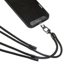 Evry Rope Crossbody Phone Strap - Black/Black-Compatible with all smartphones