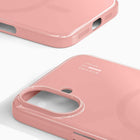 Ideal of Sweden Slim MagSafe Case iPhone 17 - Glossy Blush Pink-Compatible with MagSafe and wireless charging