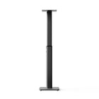 Kanto Height Adjustable Bookshelf Speaker Stands - Black-Hollow interior conceal cables and speaker wire