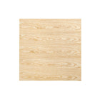 Modway Lippa 28" Square Wood Dining Table - White Natural-Non-Marking Felt Pad