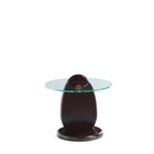 Manhattan Comfort Artesia Modern Glam Coffee and End Table - Dark Walnut - Set of 2-9