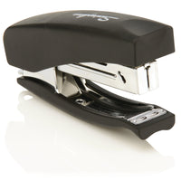 Swingline Soft Grip Handheld Stapler - 20 Sheet - Black-Features soft grip material and a contoured shape for enhanced comfort