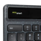 Targus Sustainable Energy Harvesting EcoSmart Keyboard-Unlike topically applied sprays, this DefenseGuard keyboard is infused with additives that don’t wear or wash off