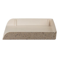 Gry Mattr Coffee Husk and Bamboo Fiber Letter Tray-Stackable front load letter tray helps organize your files while de-cluttering your workspace
