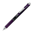 Pentel EnerGel Dark Colours Retractable Gel Roller Pen - 0.7mm - Bordeaux Black-A dark and sophisticated look with dark coloured ink