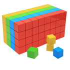 Geomag Magicube Classroom Set Bulk Pack - Set of 128-Stem learning fun with toddler magnets: Geomag magnetic toys has turned the classic stacking blocks into something "magical". These 100% recycled plastic blocks can be attached on any side, making building so easy. Magnetic blocks for ages 1 to 5.