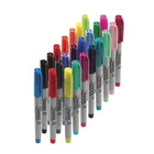 Sharpie Permanent Markers - Ultra Fine Point - Assorted Colours - 24 Pack-Remarkably resilient ink dries quickly and resists fading and water