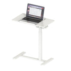 Uplite Height Adjustable Mobile Desk - Sit Stand Tilting Table with Wheels-8