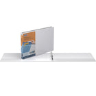 QuickFit Heavy Duty 11" x 17" Spreadsheet Binder - D Ring - 1" - White - 2 Pack-1"
