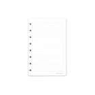 Cambridge Disc Refill Paper - Lined - Small - 50  Sheets-Features 50 heavy weight narrow ruled sheets reinforced sheets