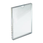 Azar - Porte-cartes de bureau/comptoir à chargement par le haut en acrylique - Transparent - Paquet de 2 (104557-2PK)-Matériau : Acrylique