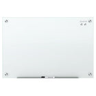 Quartet Infinity Magnetic Glass Dry-Erase Board - White - 48" x 36" -Superior Surface. Tempered safety glass will not stain, ghost or dent