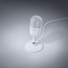 Razer Seiren V3 Mini - White-Find your sweet spot with a tiltable mic stand that also features a built-in shock absorber to dampen noise caused by accidental knocks and bumps. Can be detached for a boom arm setup