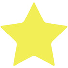 JAM Paper Standard Label Rolls - Star Shaped - 2 3/4 x 2 7/8 - Neon Yellow - 125 Labels/Roll-Size: Star Shaped ( 2 3/4 x 2 7/8 Inches ) | Printer friendly labels are easy to create and customize.