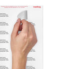 Staples White Address Labels - For Use With Inkjet/Laser Printers - 4" x 1-1/3" - White - 25 Pack-Designed for use with inkjet or laser printers