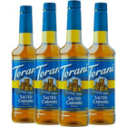 Torani Sugar Free Salted Caramel Syrup - 750 mL - 4 Pack-More than just coffee: Great for lattes, frappes, teas, coffees, milkshakes, desserts and other frozen blended drinks