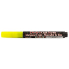 JAM Paper Marvy Uchida Liquid Chalk Markers Erasable Dustless - Fine Point - Neon Yellow-These versatile Chalk Markers can be used on any non-porous surface such as: Whiteboards, Lightboards, Chalkboards, Windows, Windshields, and more!