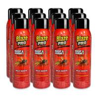Blaze Pro Wasp And Hornet Defence Spray - 450g - 12 Pack-Made in Canada