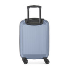 Bugatti - Singapore Ensemble de 2 valises rigides - Bleu métallisé-À l'intérieur, vous trouverez un intérieur intelligemment conçu avec un panneau de séparation, des poches en filet pratiques et des sangles de serrage pour garder vos objets personnels organisés et en sécurité