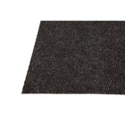 Edgewood - Tapis D'entrée Premium Knob Pour Trafic Moyen - 6 pi 10 po l x 6 pi L - Charbon avec bordures noires-Contient environ 5,5 litres ou 1,45 gallon d'eau par mètre carré