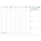 Quo Vadis 2026 Minister Weekly Planner - 6.25" x 9.5" - Assorted Colours - French-Stitched binding