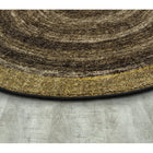 Joy Carpets Feeling Natural Area Rug - 7'7" Round - Walnut-SoftFlex Backing eliminates wrinkles and rugs lie flat