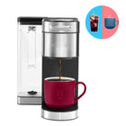 Keurig K-Supreme Plus Single Serve K-Cup Pod Coffee Maker - With Stainless Steel And MultiStream Technology - Silver-Multistream technology: extracts full flavour and aroma in every brew (vs Keurig leading K-Classic coffee maker with The Original Donut Shop Coffee K-Cup pod)