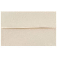 JAM Paper A10 Passport Invitation Envelopes - 6" x 9.5" - Sandstone Brown Recycled - 25 Pack-Colour: Sandstone