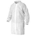 Latoplast Polypropylene Lab Coat - 2X-Large - White-White polypropylene