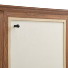 Modway Capri 65" Wood Grain Sideboard Storage Cabinet - Walnut-8