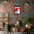 Carey Price Montreal Canadiens Post Save - Framed Canvas - 22" x 31"-Officially licensed by the NHL and NHLPA