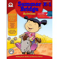 eBook: Summer Bridge Activities 104508-EB Summer Bridge Activities - Grade K - 1-You will receive two emails: one confirming your entire order, and one with a "Download Software" buttonYou can download immediately or return to your email to download later
