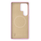 Ideal of Sweden - Coque en silicone avec MagSafe pour Samsung Galaxy S25 Ultra - Rose Bubblegum-Rebords surélevés pour protéger l'appareil photo et l'écran