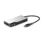 ALOGIC - Hub USB-C Fusion MAX 6 en 1 - Gris sidéral-Entrée : USB-C, Sortie : 1 HDMI 4K à 30 Hz, 1 VGA 1080p, 1 USB-C 3.1 Gen 1 (5 Gbit/s) avec alimentation 100 W, 2 USB-A 3.1 Gen 1 (5 Gbit/s), 1 RJ45 Gigabit Ethernet avec charge BC 1.2.
