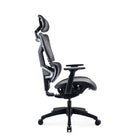 TygerClaw High Back Ergonomic Mesh Office Chair-High back and cushion provide extended support, promoting a comfortable seating experience during long hours of computer work