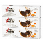 San Andrés - chocolat truffé à la liqueur d’orange 200 g - paquet de 3-Confiserie espagnole haut de gamme au chocolat truffé