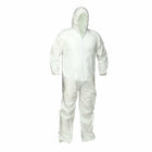 Forcefield Disposable Polyolefin Coverall - 2XL - White-White polyolefin