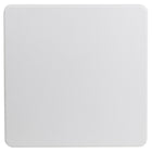 Flash Furniture – Table pliante carrée de 34 po en plastique blanc (DADYCZ86)-Dessus blanc granite avec 1.75 po d'épaisseur