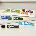 Expo Low Odour Dry Erase Markers - Chisel Tip - Assorted Colours - 4 Pack-Assorted colours include one each of black, blue, red, and green