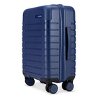 Travelite Epicure 19" Hardside Carry-on Spinner Luggage - Set Sail-Deluxe interior with 5 pockets: mesh pocket, wet pocket, privacy pocket, compression panel with 2 lining pockets and includes laundry bag