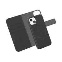 LBT - Étui portefeuille MagSafe 2-en-1 Switch pour iPhone 15 Plus - Noir-Accédez facilement à vos cartes en toute commodité