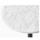 Plata Import Ruby Round Dining Table - White -Dining Table (24″Ø)