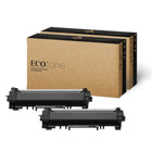 Ecotone Brother TN760 Remanufactured Toner - High Yield - Black - 2 Pack-Color: Black 