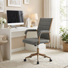 Zuo Auction Office Chair - Grey-Chair Weight Capacity: Supports up to 220 lb