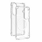 Blu Element Dropzone Rugged Cell Phone Case with Magnets for Galaxy S26+ - Clear-TPU raised edge frame