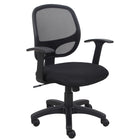 Brassex Kelvis Office Chair - Black-Small parcel