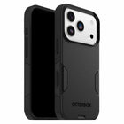OtterBox Commuter Compatible with MagSafe Case with Camera Control for iPhone 17 Pro - Black-Port covers block dust and dirt