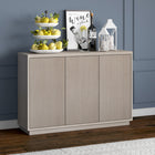Hudson&Canal Alston 48"W Buffet Table - Alder White-Constructed of high quality engineered wood in a handcrafted alder white finish